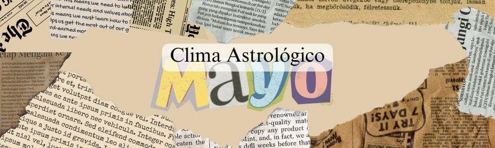 Clima astrológico de Mayo